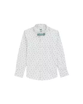 Рубашка обычного кроя на пуговицах WE Fashion, белый