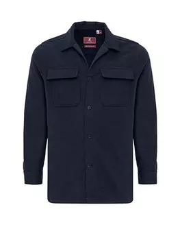 Рубашка обычного кроя на пуговицах Williot Michelangelo, ночной синий