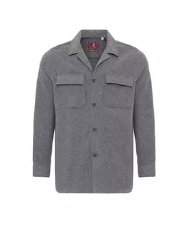 Рубашка обычного кроя на пуговицах Williot Michelangelo, серый