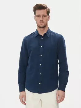 Рубашка обычного кроя Patch 112364107 Lee, синий