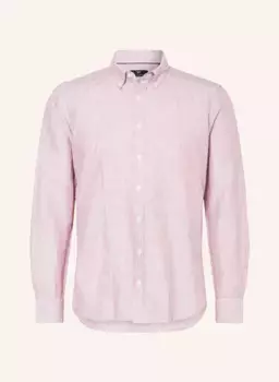 Рубашка обычного кроя с льном Strokesman'S, белый