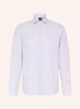 Рубашка обычного кроя с льном Van Laack, белый