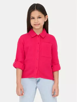 Рубашка обычного кроя Thyra 15325764 Kids Only, розовый