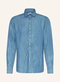 Рубашка обычного кроя Tintoria Mattei, синий