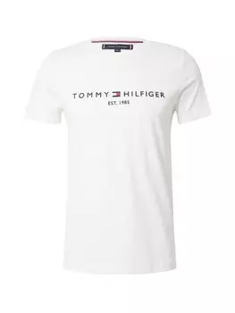 Рубашка обычного кроя TOMMY HILFIGER, белый
