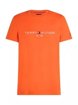 Рубашка обычного кроя TOMMY HILFIGER, цвет Lobster