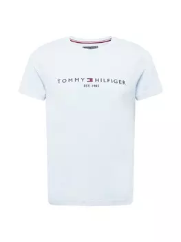 Рубашка обычного кроя TOMMY HILFIGER, темно-синий/светло-синий