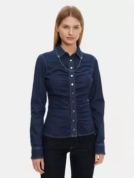 Рубашка обычного кроя W5RH69 D5HJ1 Guess, синий