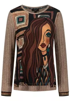 Рубашка October, коричневый