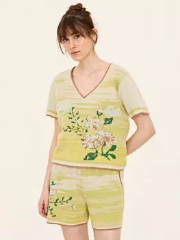 Рубашка Odd Molly Sunset, зеленый