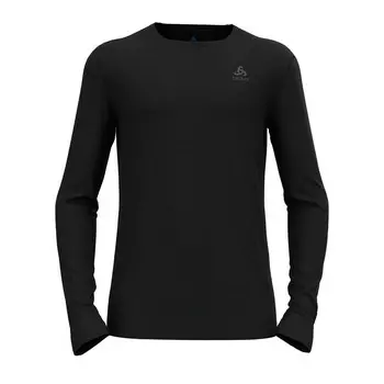 Рубашка Odlo, цвет schwarz/stahlgrau/schwarz