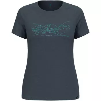 Рубашка Odlo, цвет sturmblau