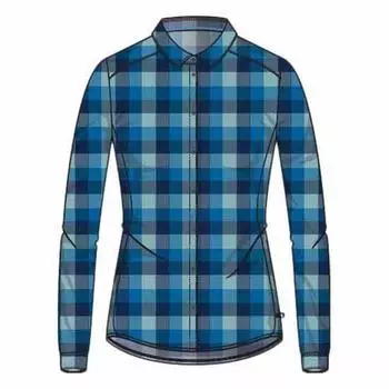 Рубашка Odlo Kumano Check, синий