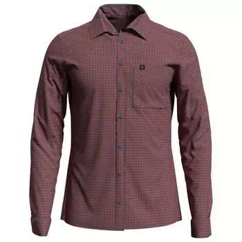 Рубашка Odlo Nikko Check, красный
