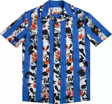Рубашка Off-White Striped Flower Holiday Shirt 'Multicolor', разноцветный
