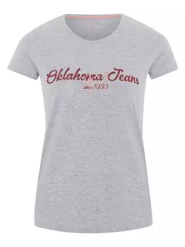 Рубашка Oklahoma Jeans, светло-серый
