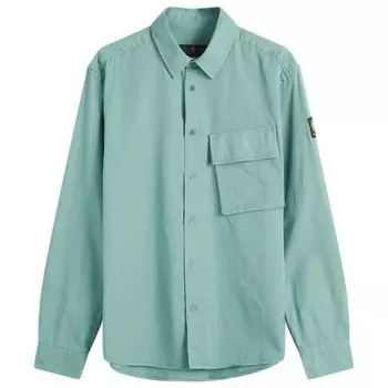 Рубашка, окрашенная в массе Belstaff, синий