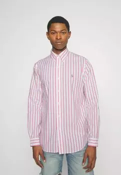 Рубашка ОКСФОРДСКАЯ РУБАШКА CUSTOM FIT В ПОЛОСКУ Polo Ralph Lauren, розовый/белый