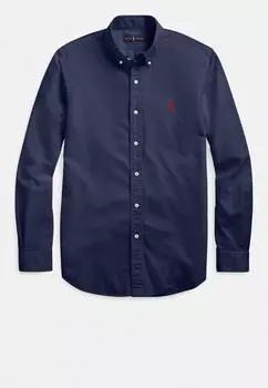 Рубашка ОКСФОРДСКАЯ РУБАШКА GARMENT-DYED Polo Ralph Lauren Big & Tall, темно-синий