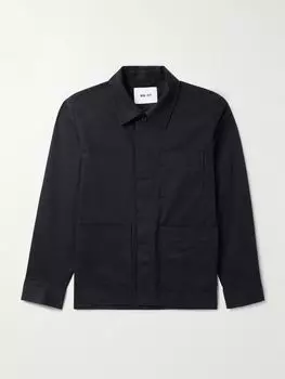 Рубашка Olav 1920 из органического эластичного хлопка NN07, черный