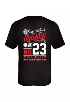 Рубашка Oldskull Retro Legendary, черный