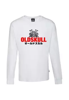 Рубашка Oldskull Samurai, белый