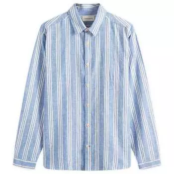 Рубашка Oliver Spencer New York Special Shirt, синий