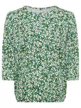 Рубашка Olsen Clara, хаки/нефрит