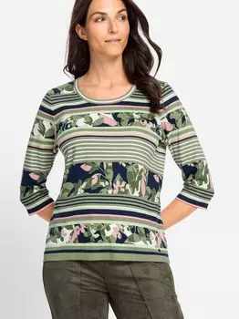 Рубашка Olsen, зеленый