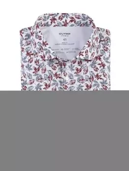 Рубашка OLYMP body fit flex shirt, красный