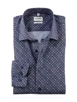 Рубашка OLYMP body fit, синий