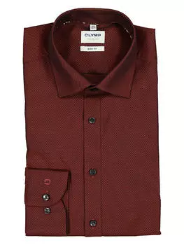 Рубашка OLYMP, бордовый