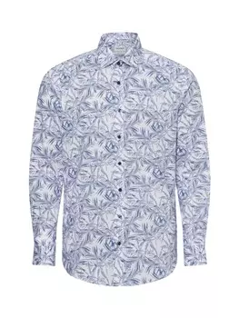 Рубашка OLYMP , цвет blau wei