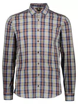 Рубашка OLYMP, цвет braun/blau