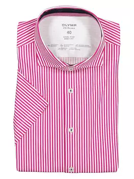Рубашка OLYMP, цвет pink/wei
