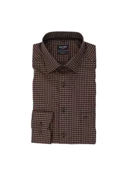 Рубашка OLYMP, цвет schoko