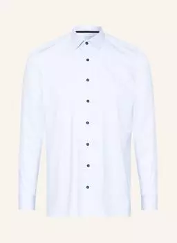 Рубашка OLYMP JerseyLuxor 24/Seven modern fit, светло-синий