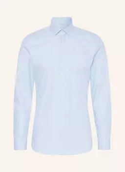 Рубашка OLYMP JerseyNo. Six 24/Seven super slim, светло-синий