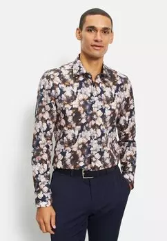 Рубашка OLYMP, коричневый