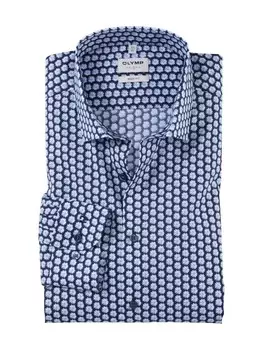 Рубашка OLYMP Level Five body fit, синий