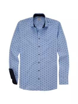 Рубашка OLYMP Level Five, голубой