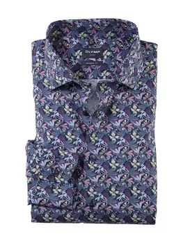Рубашка OLYMP modern fit, фиолетовый