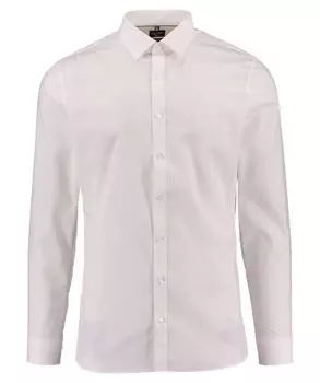 Рубашка olymp no6 супероблегающего кроя с длинными рукавами Olymp, белый