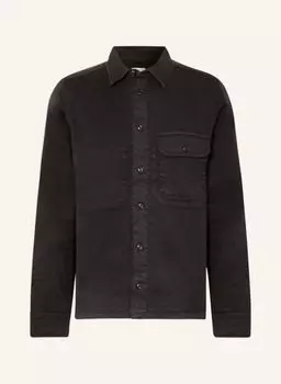 Рубашка OLYMP Overmit Leinen, черный