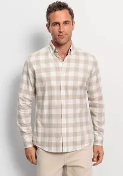 Рубашка OLYMP Regular fit Button Up, бежевый