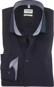 Рубашка OLYMP с длинными рукавами "Level Five Body Fit", цвет Kobalt