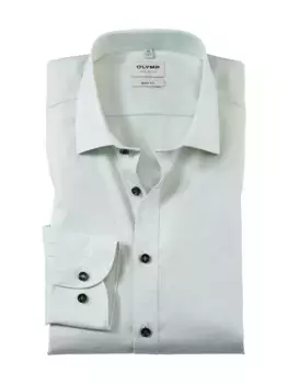 Рубашка OLYMP с длинными рукавами "Level Five Body Fit", слегка переливающийся узор, зеленый