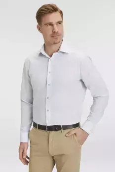 Рубашка OLYMP с длинными рукавами "Luxor Modern Fit", голубой