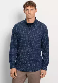 Рубашка OLYMP с длинными рукавами "Повседневная", цвет морской волны