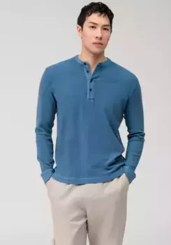 Рубашка OLYMP с длинными рукавами "Повседневная", голубой